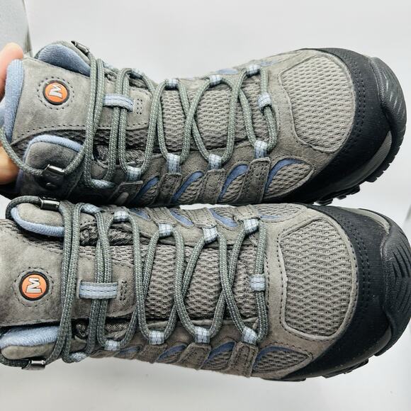 Size 9 - Merrell Moab 3 Mid WP Granite Women’s Hiking Shoes Boots J500162 Vibram - Picture 5 of 7